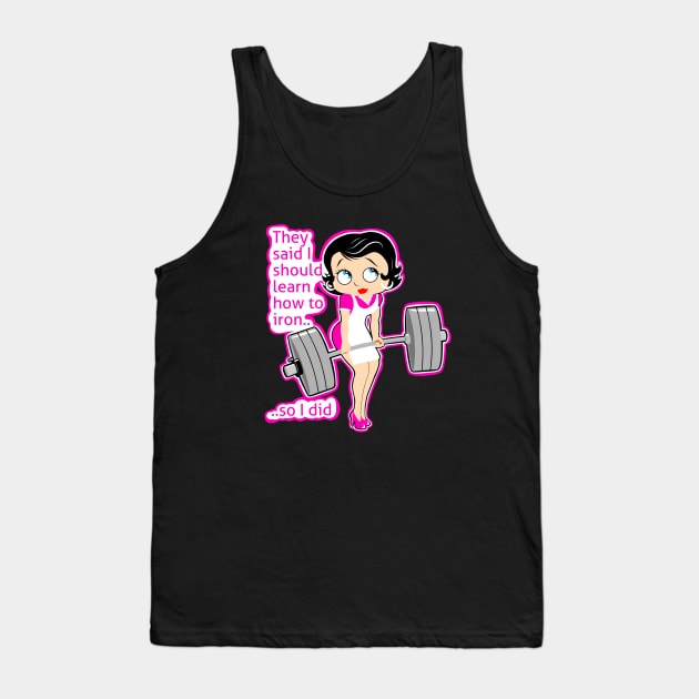 Moms who lift weights fitness funny Tank Top by TimAddisonArt